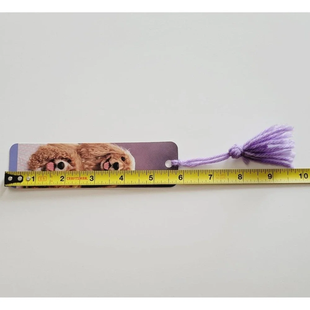 Vintage 80s Cocker Spaniel puppy dogs Bookmark Ron Kimball 1988, Photique H-1543